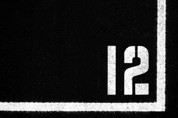 Painted  Number