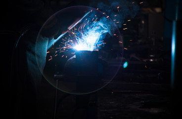 Industrial Welder With Torch