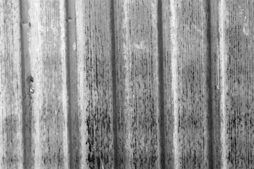 Fototapeta na wymiar Old zinc wall surface Fence