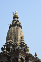 Nepal. Temple roof