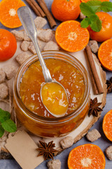 Orange marmalade with peel