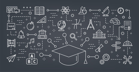 Education concept. Idea of learning and knowledge.