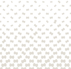 fading halftone geometric vector border pattern