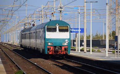 Obraz premium Zug auf Sizilien