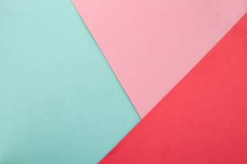 Abstract geometric paper background.  Color of the year 2019. Main trend concept