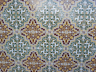 mosaic, ceramic tile, abstract pattern