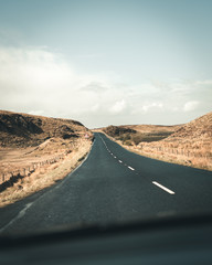 ireland road during beautiful summer day © Johan