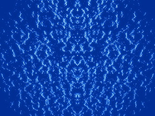 ornate blue background