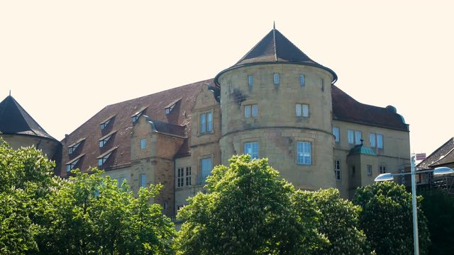 Old Castle Stuttgart - Tower of the Castle Church
