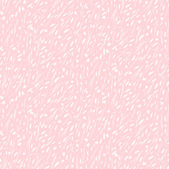 Floral background. Vector seamless pattern with hand drawn cornflowers and leaves.