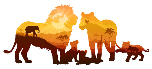 the lions © kozerog2015