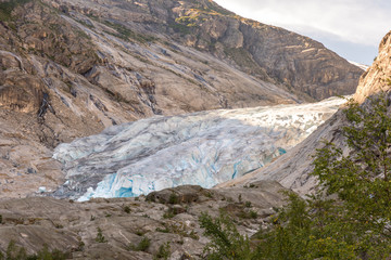 Nigardsbreen Glacier in Laerdal in Norway