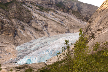 Nigardsbreen Glacier in Laerdal in Norway