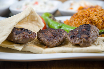 Turkish Grilled meat balls 