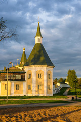 Fototapeta premium Image of the Iversky Monastery in Valdai, Russia