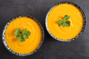Pumpkin soup.