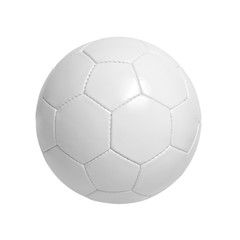 Fototapeta premium Soccer ball on white