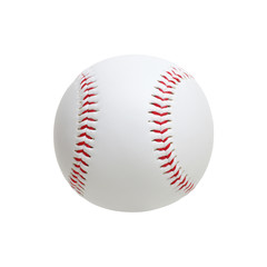 Baseball isolated on white