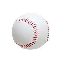 Baseball isolated on white