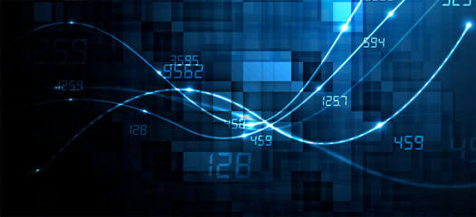 Data technology concept. Abstract amazing background