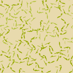 Field camouflage of various shades of green and beige colors
