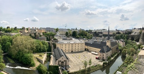 Ausblick Luxemburg Alstadt