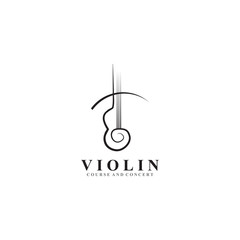 Violin and cello head logo design inspiration vector template © dimensi design