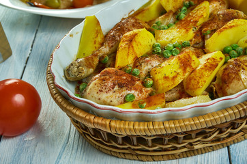Italian-American Chicken Vesuvio