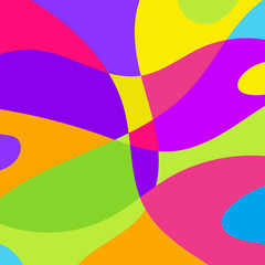 Joyful Multicolored Background. Abstract art. Vector Illustration.