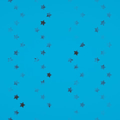 Fototapeta premium Seamless abstract pattern. Texture in blue and black colors.