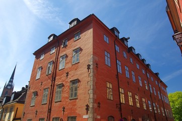 Rotes Haus in Stockholm