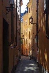 Enge Gasse in Stockholm