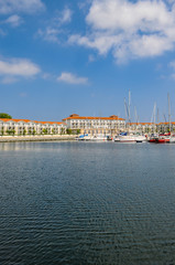 Obraz premium Fischereihafen Boltenhagen