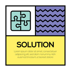 SOLUTION ICON CONCEPT