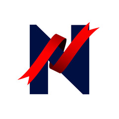 Red ribbon scrolls set label font tag art gradient shadow numbers ampersand design letters promo red alert 