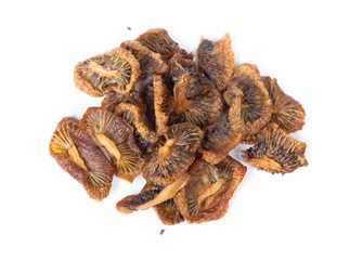 Heap of dried kiwi fruit pieces