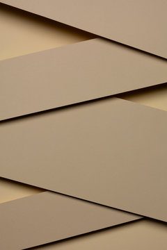 Brown palette paper design