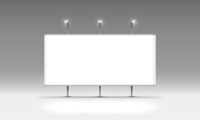 Scene show Podium for presentations on the grey background.