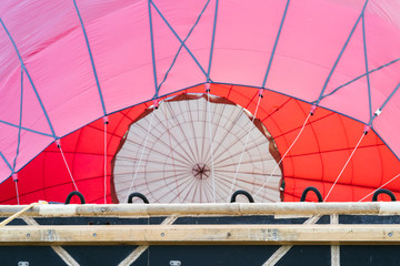 Inside A Hot Air Balloon.