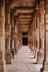 Corridor inside Qutub Minar Premise