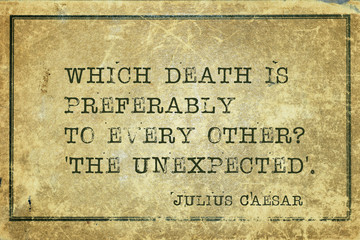 which death Caesar