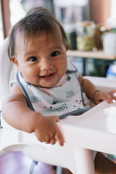 Baby in High Chair