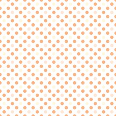 Orange polka dots © Tupungato