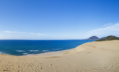 Fototapeta na wymiar Tottori sand dune
