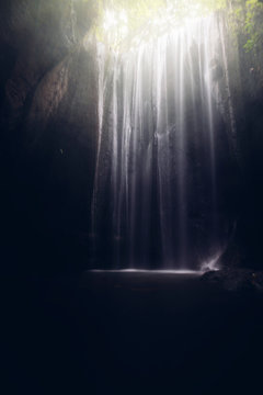 Tukad Cepung waterfall at Bali, Indonesia