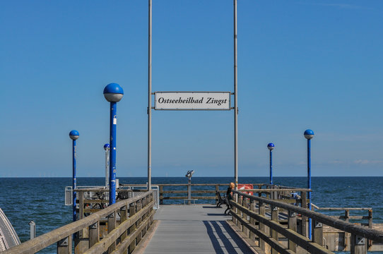 Seebr&uuml;cke, Ostseeheilbad Zingst, Mecklenburg Vorpommern