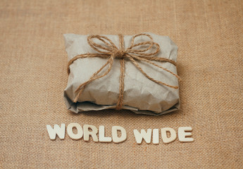 World wide shipping concept. 