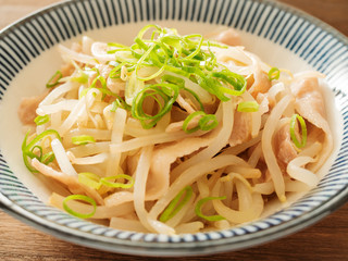 もやしと豚肉の重ね煮