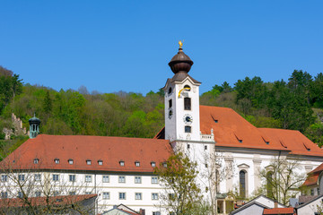 Fototapeta premium Benedictine Abbey Sankt Walburg in Eichstaett