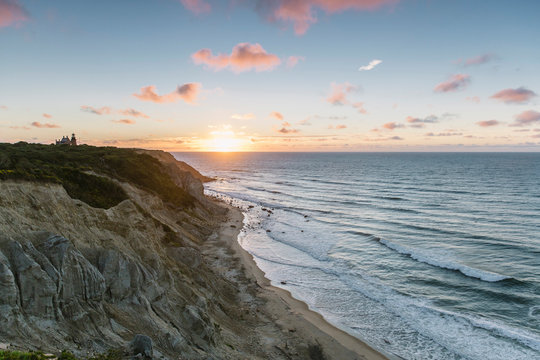 Southern Coast of Block Island, Rhode Island